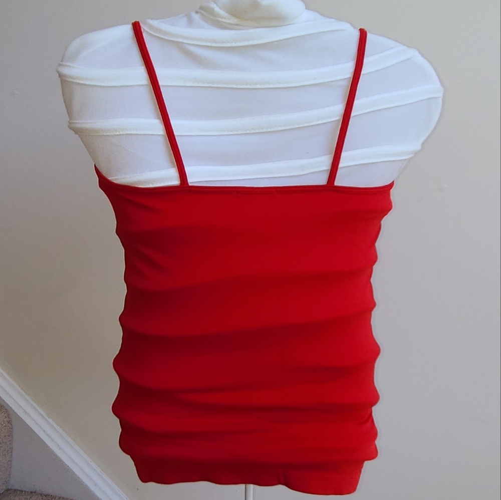 Red Bellydance Tank - Picture 3 of 4